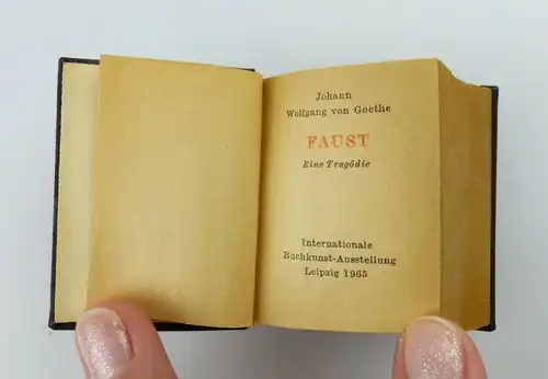 Minibuch: Johann Wolfgang von Goethe - Faust - Eine Tragödie e229