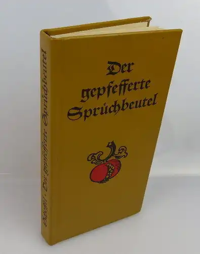 Minibuch Der gepfefferte Sprüchbeutel Sonderausgabe Eulenspiegel Verlag bu0439