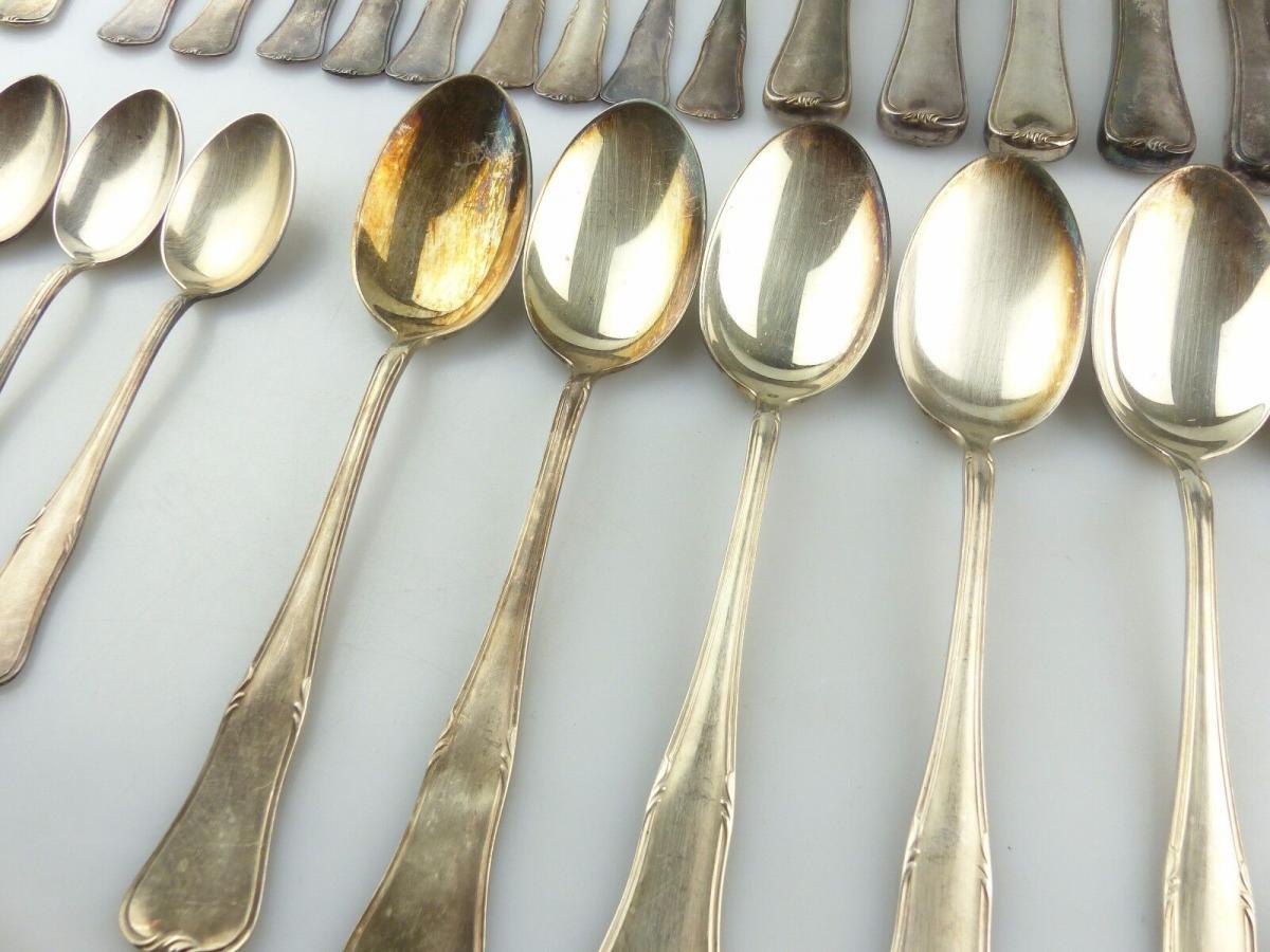 18,5cm Gabel 90iger Silberauflage WMF 3700 Alt Barock mehrere verfügbar 