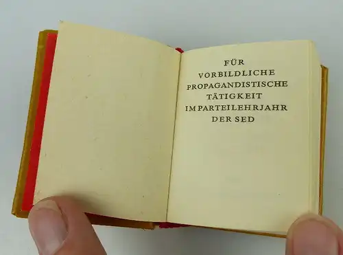 Minibuch: Kritik des Gothaer Programmentwurfs 1875 überreicht 4. Auflage bu0991