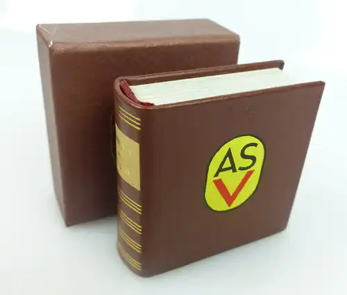 Minibuch: Kämpfer in rot-gelb Offizin Andersen Nexö Leipzig 1986 bu0755