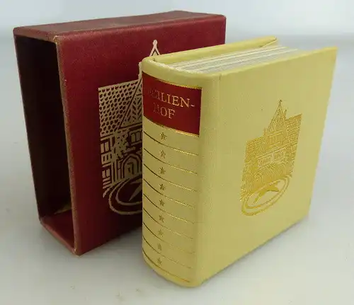 Minibuch: Cecilienhof 1984 Offizin Andersen Nexö mit Widmung Buch1548