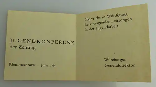 Minibuch: Cecilienhof 1984 Offizin Andersen Nexö mit Widmung Buch1548