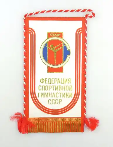 #e6194 DDR Wimpel CCCP Gymnastik UdSSR
