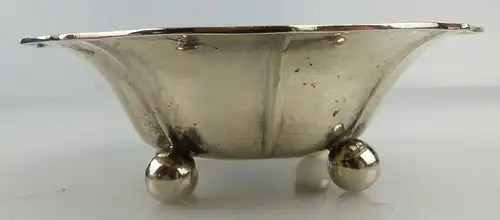 kleine dekorative Schale in 800 (Ag) Halbmond Krone Silber ca.: 52 g, norb843