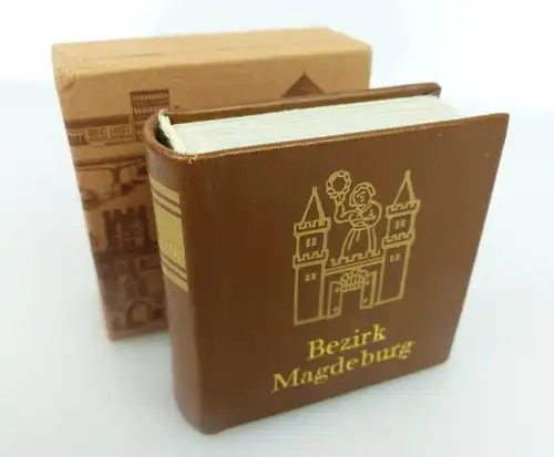 Minibuch Bezirk Magdeburg Verlag Zeit im Bild Dresden 1984 bu0746