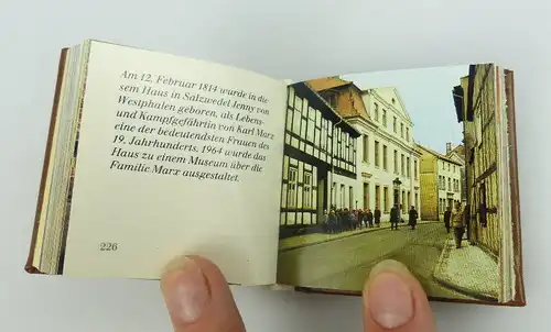 Minibuch Bezirk Magdeburg Verlag Zeit im Bild Dresden 1984 bu0746