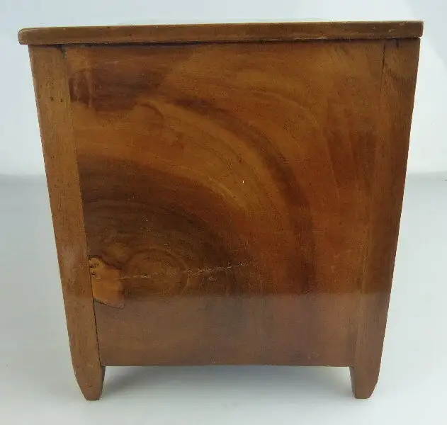 original alter Biedermeier Modell Schrank mit 3 Schubladen Miniatur so067 7