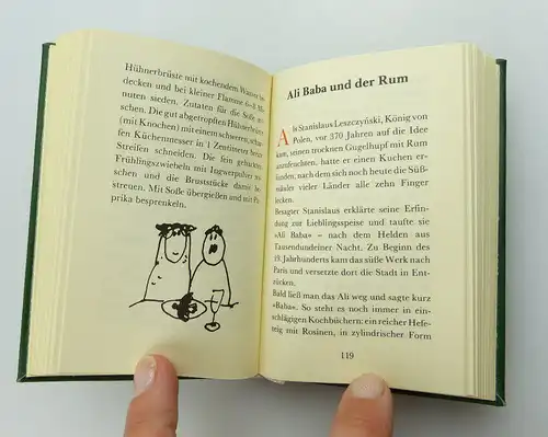 Minibuch : Liebe Phanatsie und Kochkunst - Berliner Verlag 1986 e195