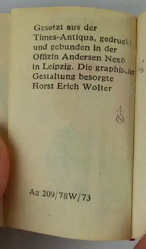 Minibuch: Die Jugend der DDR & die Aufgaben unserer Zeit Egon Krenz übe Buch1532