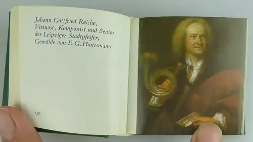 Minibuch: Gewandhaus zu Leipzig vom Rat des Bezirkes Leipzig Abt. Kultu Buch1529