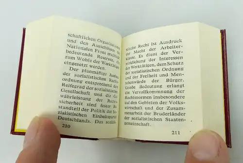 Minibuch: Programm der sozialistischen Einheitspartei Deutschlands bu0975
