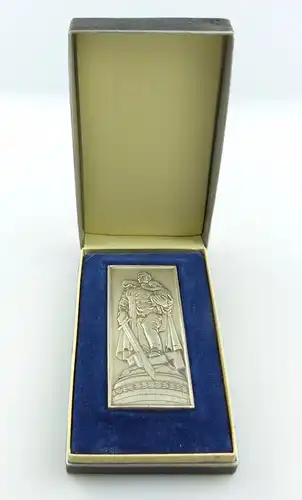 #e5349 Original Medaille / Plakette Sowjetisches Ehrenmal in Treptow