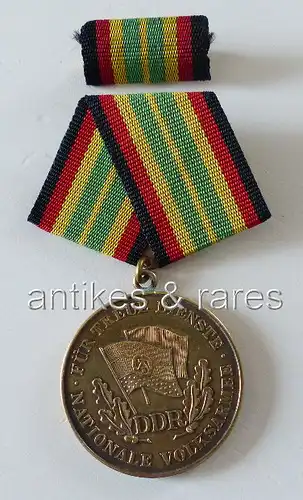 Medaille für treue Dienste in der NVA in Gold mit 900 Silberstempel (Orden759)