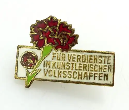 #e2751 Abzeichen für Verdienste im künstlerischen Volksschaffen DDR Nr.253