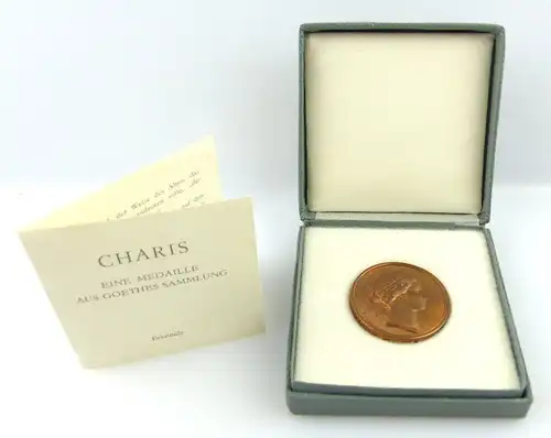 Medaille: Eine Medaille aus Goethes Sammlung Charis e1215
