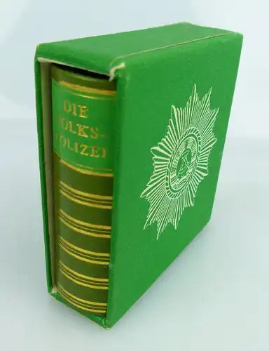 Minibuch: Die Volkspolizei Offizin Andersen Nexö Leipzig 1979 bu0965