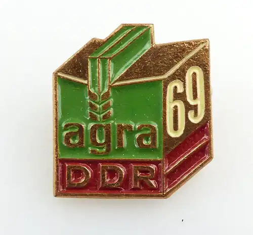 #e2743 DDR Abzeichen agra Landwirtschaftsaustellung der DDR 1969