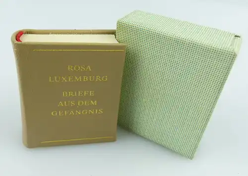 Minibuch: Rosa Luxenburg / Briefe aus dem Gefängnis Dietz Verlag 1971 / r063