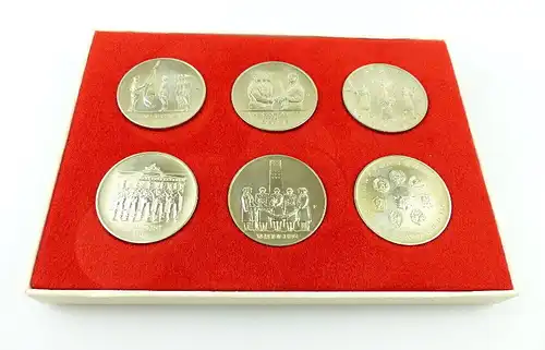 #e2383 6 alte seltene Medaillen Waffenbrüder, I. Regiment 1956, Volk und Armee..