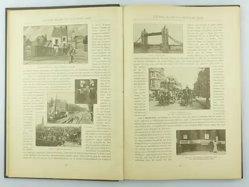 #e7175 Buch: Rudolph Herzog Berlin C2 Agenda 1909 Weltstädte und Fürstensitze