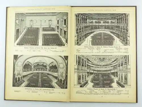 #e7175 Buch: Rudolph Herzog Berlin C2 Agenda 1909 Weltstädte und Fürstensitze