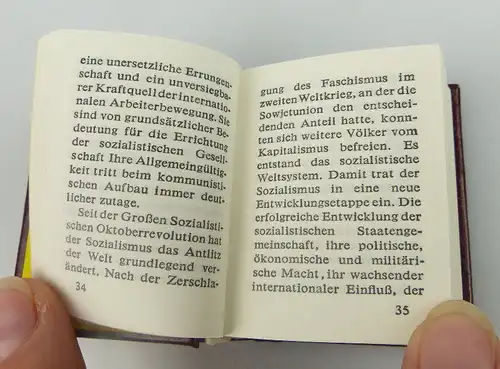 Minibuch: Programm der sozialistischen Einheitspartei Deutschlands bu0717