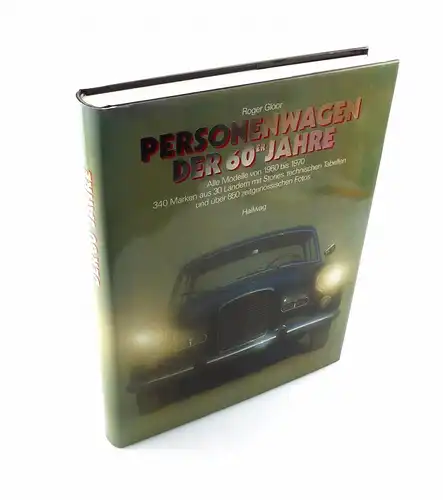 #e6771 Buch: Personenwagen der 60er Jahre Modelle von 1960 bis 1970 mit Einband!