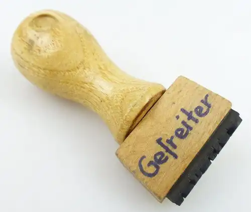 Original alter Stempel Gefreiter so203