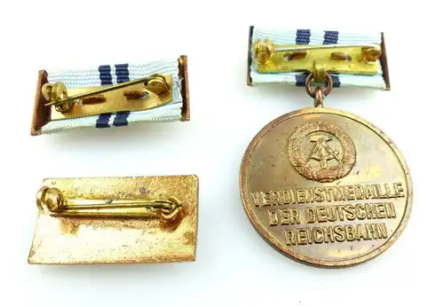 #e2731 Verdienstmedaille der Deutschen Reichsbahn Stufe II mit Urkunde von 1960
