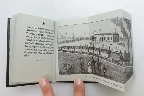 Minibuch: Eröffnung der Leizig Dresdner Eisenbahn VEB Verlag Verkehswesen e157
