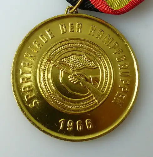 Medaille Spartakiade der Kampfgruppen 1966 r367