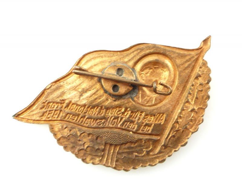 #e6844 DDR Klassifizierungsabzeichen bronzefarben Nr 382 h 1972-85