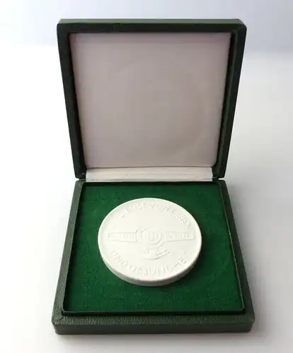 #e3478 Meissen Medaille Pflege Dienst DRK DDR Deutscher Rotes Kreuz in Würdigung