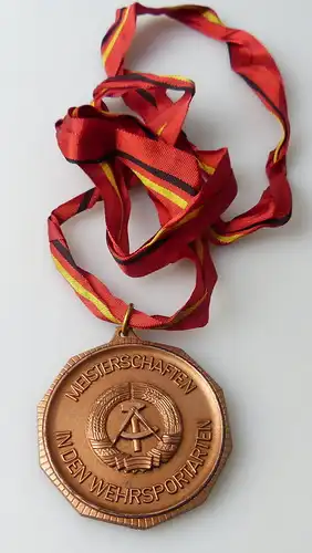 Medaille : Bezirkswehrspartakiade GST 1973MEisterschaften Wehrsportarten / r365