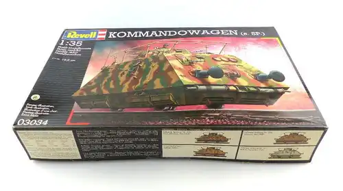 #e3097 Revell Modellbau Kommandowagen (s.SP.) 1:35 Panzer 03034 19,8 cm Niveau 4