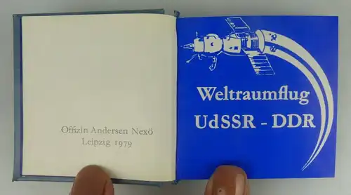 Minibuch: Weltraumflug UdSSR DDR 1979 Verlag Zeit im Bild Buch1500