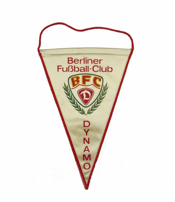 E7147 Kleiner Alter Wimpel Berliner Fussball Club Bfc Dynamo Nr Oldthing Ddr