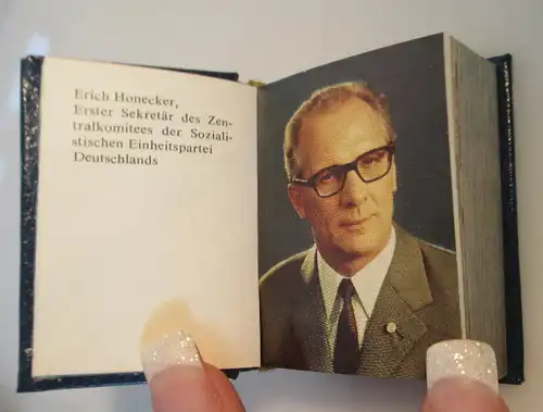 Minibuch: Deutsche Demokratische Republik Verlag Zeit im Bild bu0131