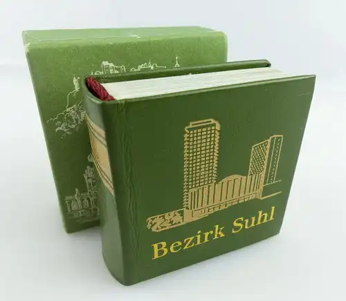Minibuch: Bezirk Suhl 1986 Verlag Zeit im Bild Dresden e127