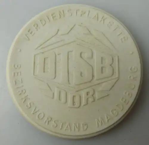 Meissen Medaille DTSB Verdienstplakette Bezirksvorstand Magdeburg Orden1473