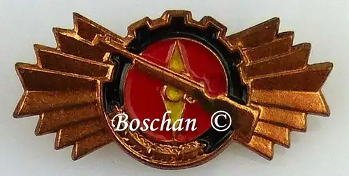 DDR GST Abzeichen vormilitärische & technische Kenntnisse 1967-1970 (GST0023b)