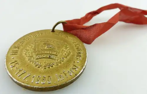 Medaille: Dem Sieger III. Spartakiade im RBD Bezirk Cottbus 1960 In Forst e1533