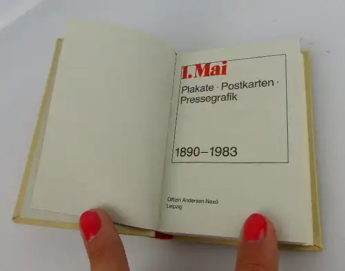 Minibuch: Maiplakate 1890 - 1983 Plakate, Postkarten und Pressegrafik bu0338