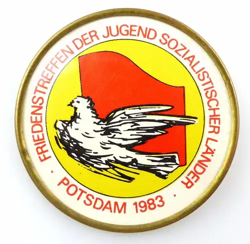 #e5289 Abzeichen: Friedenstreffen der Jugend sozialistischer Länder Potsdam 1983
