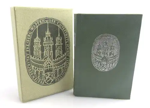 Minibuch Tableau von Freiberg entworfen von Heinrich Keller VEB Leipzig r016