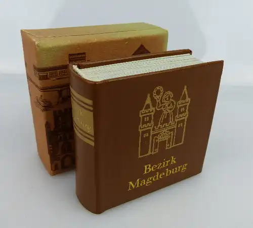 Minibuch Bezirk Magdeburg Offizin Andersen Nexö Verlag Zeit im Bild bu0329