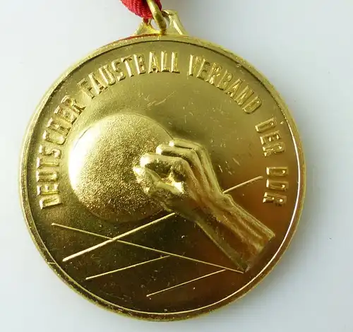 Medaille: DDR - Meisterschaften im Faustball Verband der DDR Stufe Gold r342