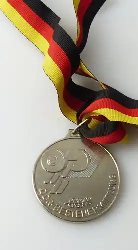 Medaille: DDR - Bestenermittlung Deutscher Gewichtheber Verband der DDR / r343