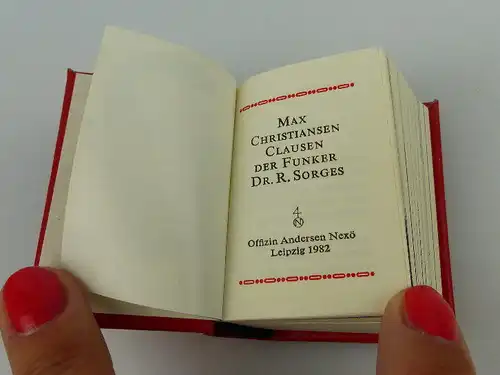 Minibuch Max Christiansen Clausen Der Funker Dr Richard Sorges bu0318